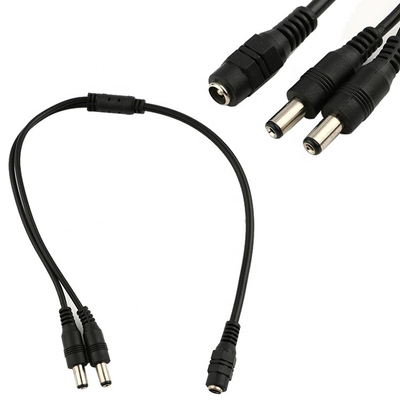 60W 5.5x2.1mm Photovoltaic Solar Cable Female To Male DC Power