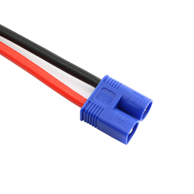 14AWG de Kabel Multifunctionele Rode Zwarte Kleur van de siliconeec3 RC Lader