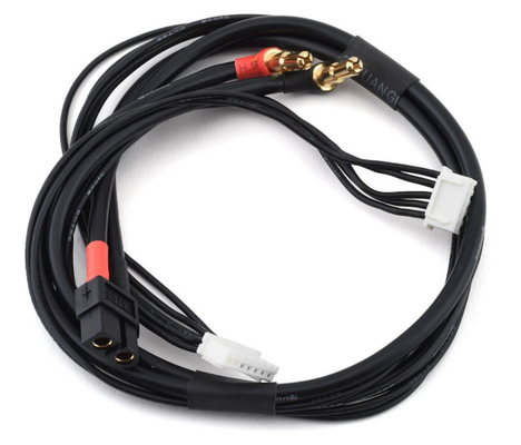 2S hoge Huidige Lastenkabel w/4mm & 5mm Stevige Kogelschakelaar 10/12/14 AWG 610mm