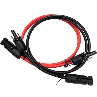 Photovoltaic van de het Zonnepaneeluitbreiding van IP68 Waterdichte Kabel 6mm ² 10AWG