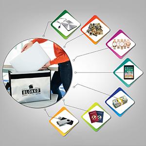 OEM Lichtgewichtlipo de Zak Multifunctionele Draagbaar van de Batterijopslag 6